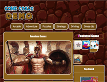 Tablet Screenshot of gamescaledemo.com